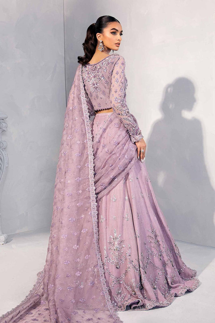 Maria B Net Saree-Bridal Suits-Replica Zone