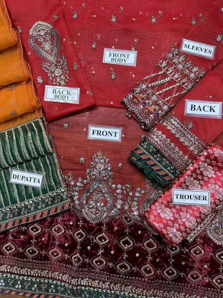 Maria B Net Suit-Replica Suits-Replica Zone