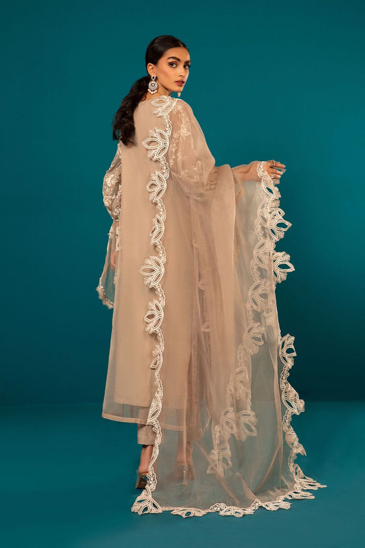 Maria B Organza Suit-Replica Suits-Replica Zone