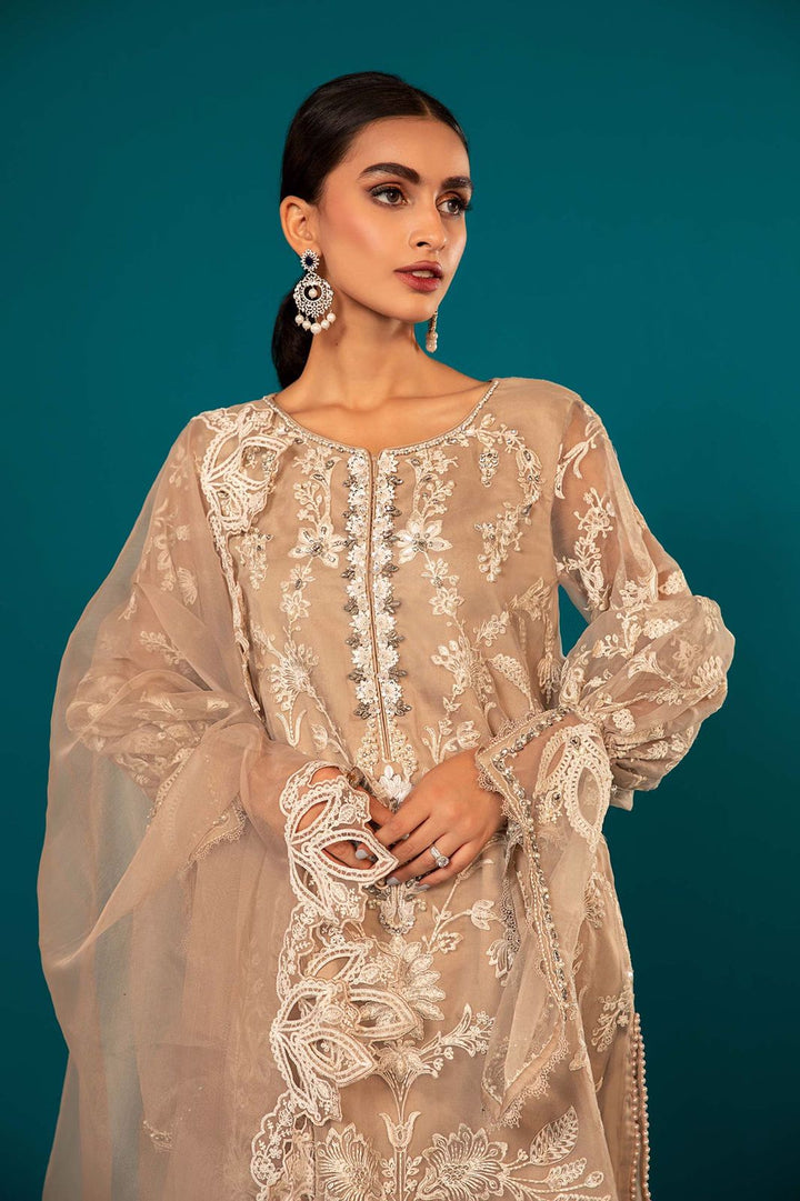 Maria B Organza Suit-Replica Suits-Replica Zone