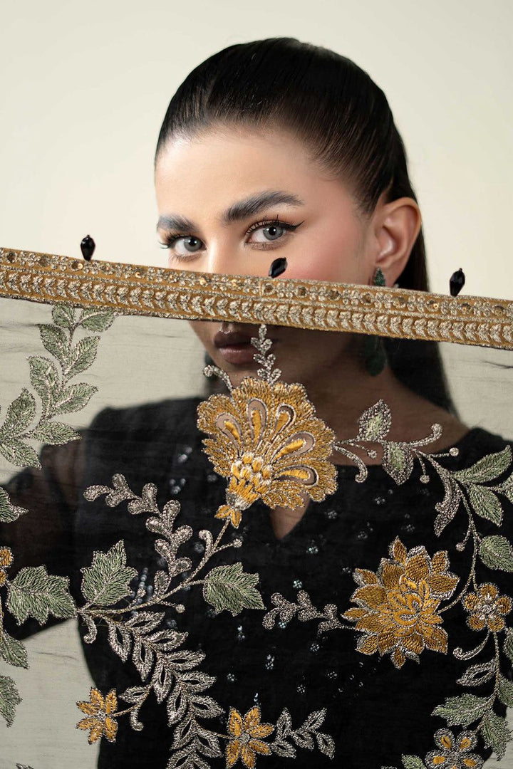 Maria B Organza Suit-Replica Suits-Replica Zone