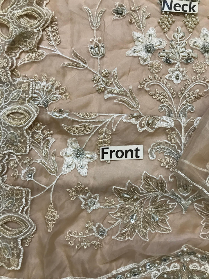 Maria B Organza Suit-Replica Suits-Replica Zone