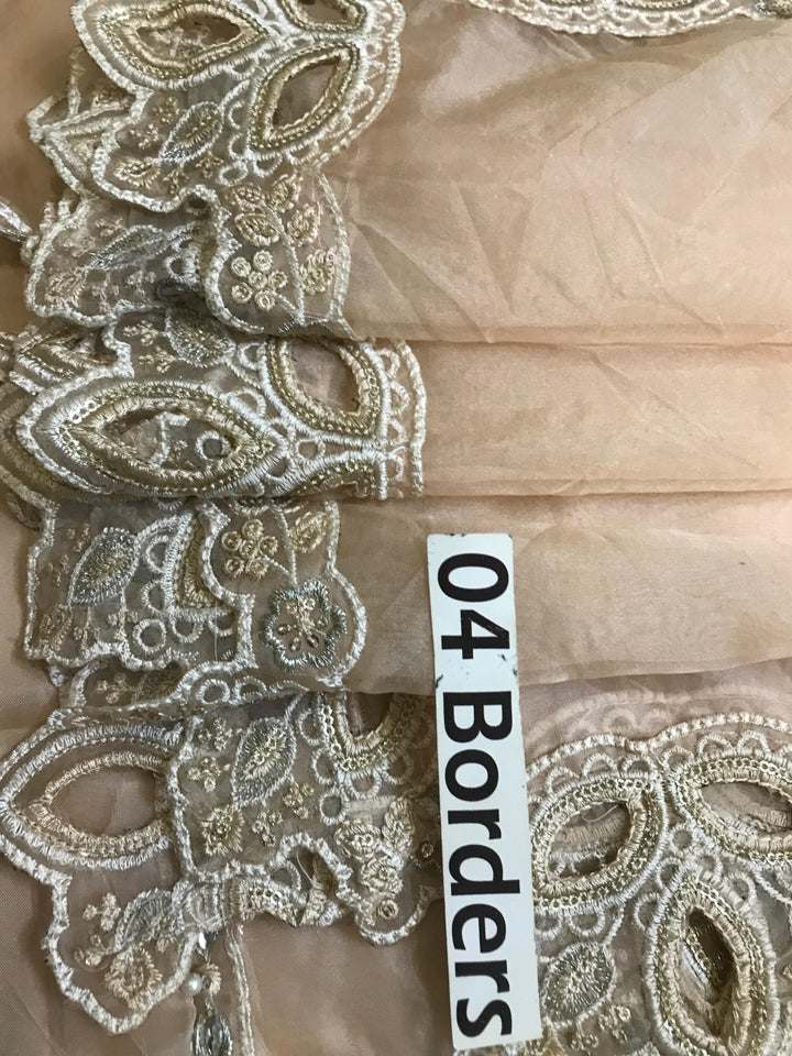 Maria B Organza Suit-Replica Suits-Replica Zone