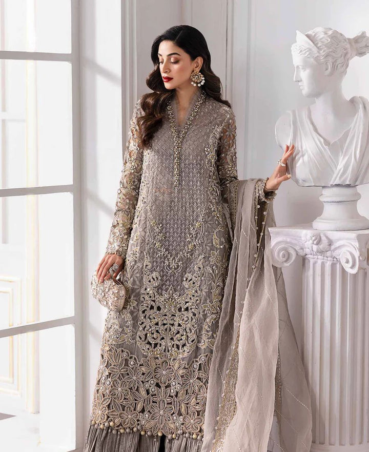 Maria B Organza Suit-Replica Suits-Replica Zone