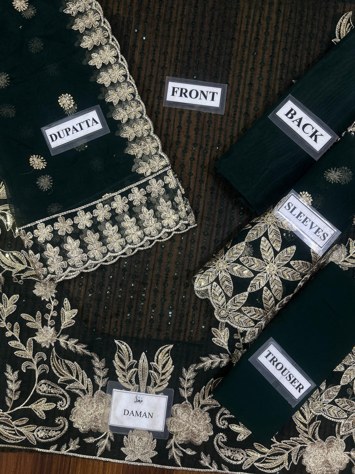 Marium Maria Organza Suit-Replica Suits-Replica Zone