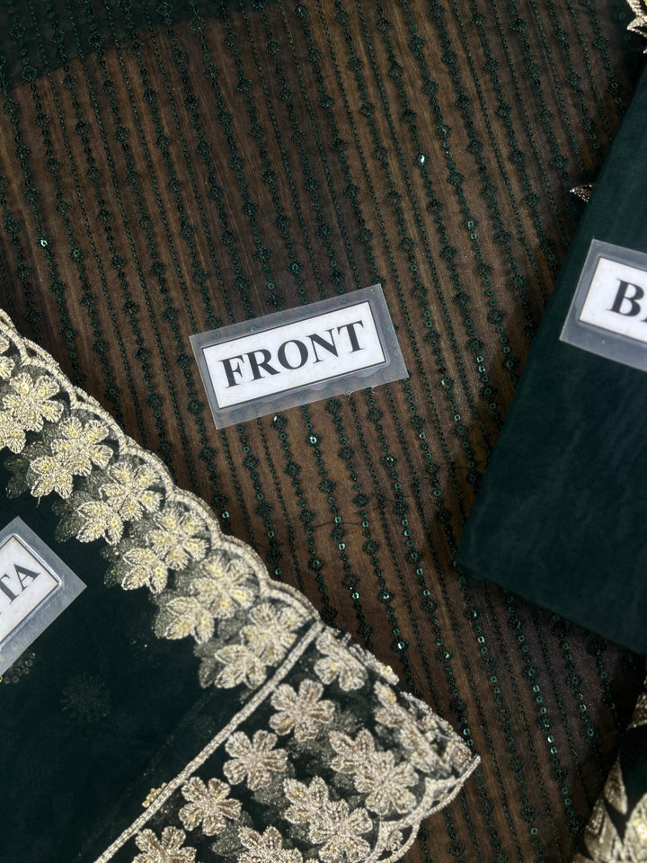 Marium Maria Organza Suit-Replica Suits-Replica Zone