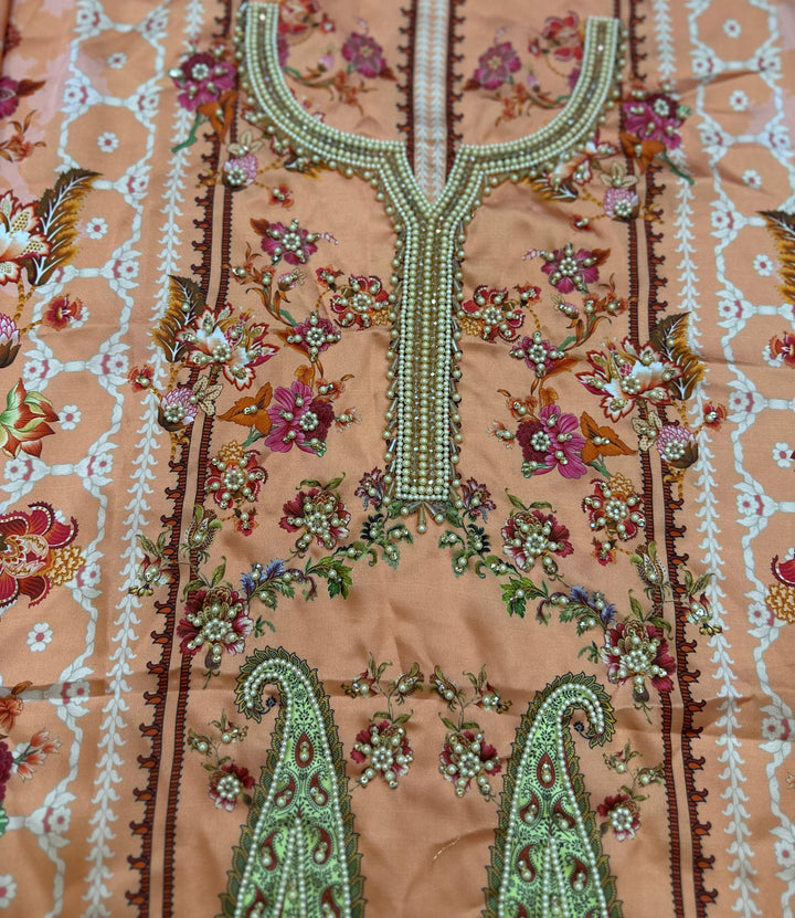 Marjjan Cotton Suit-Cotton Suits-Replica Zone