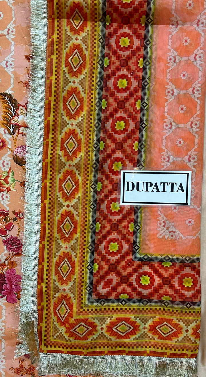 Marjjan Cotton Suit-Cotton Suits-Replica Zone