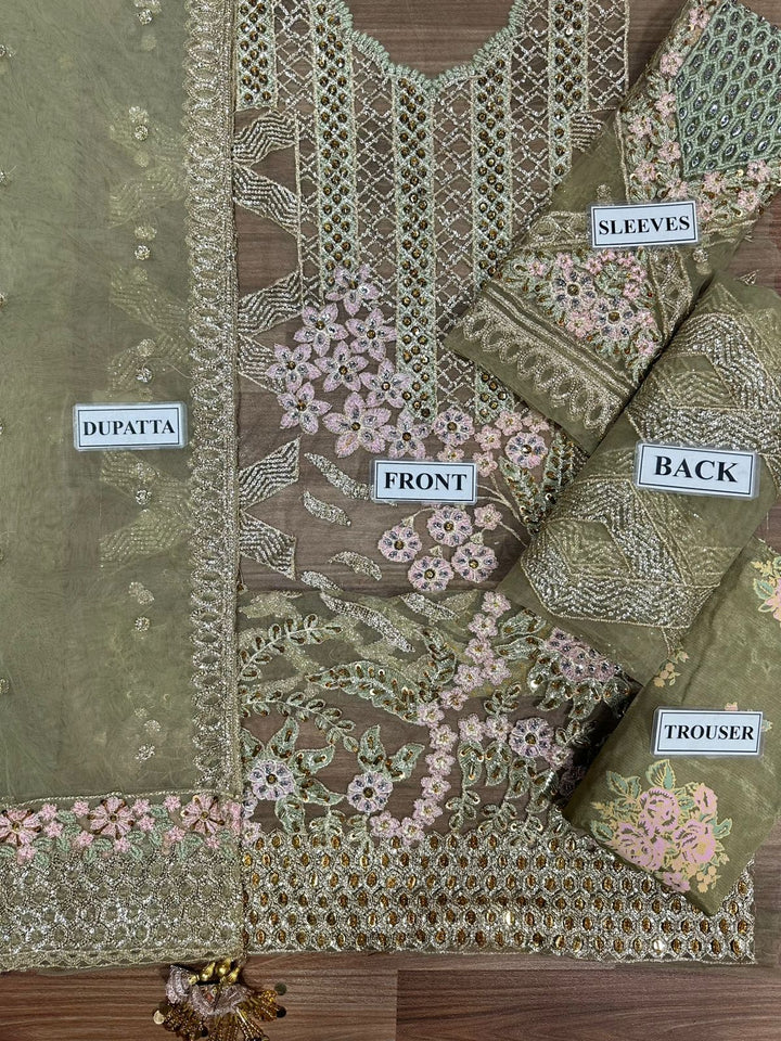 Maryam Hussain Net Suit-Replica Suits-Replica Zone