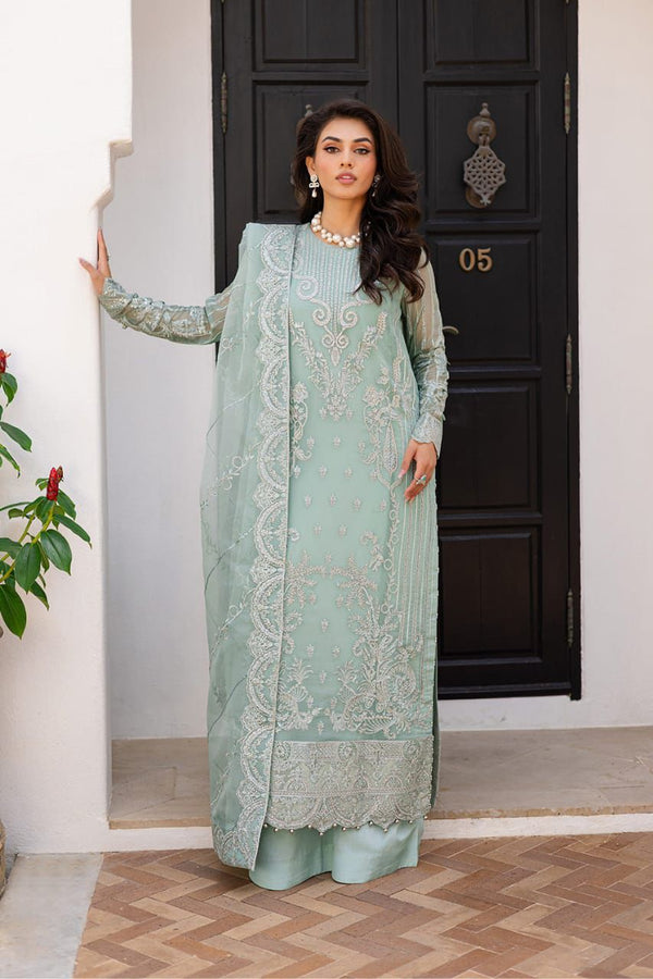 Maryam N Maria Chiffon Suit-Replica Suits-Replica Zone