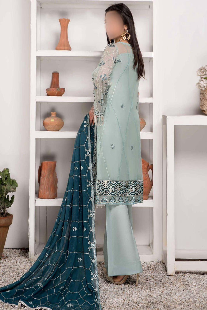Maryams Chffon Suit-Replica Suits-Replica Zone