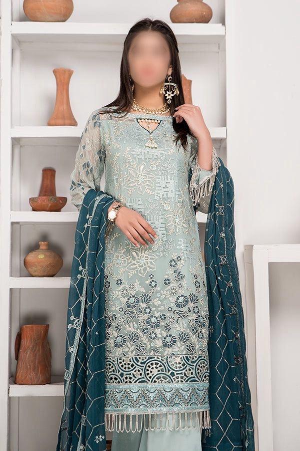 Maryams Chffon Suit-Replica Suits-Replica Zone
