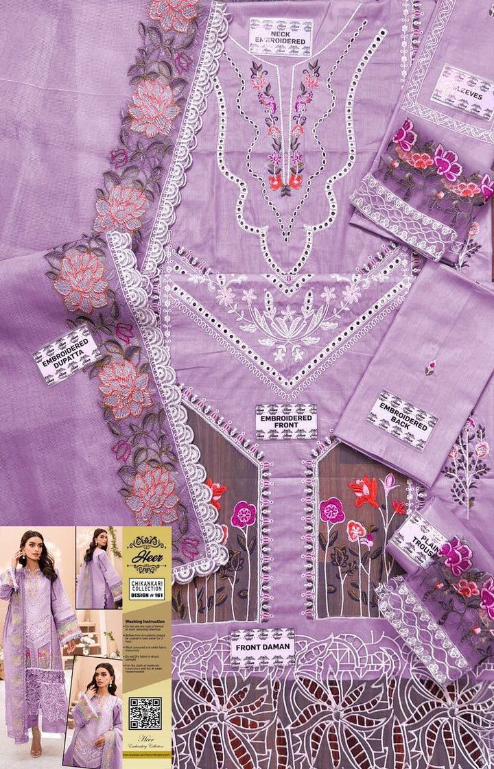Maryams Cotton Suit-Cotton Suits-Replica Zone