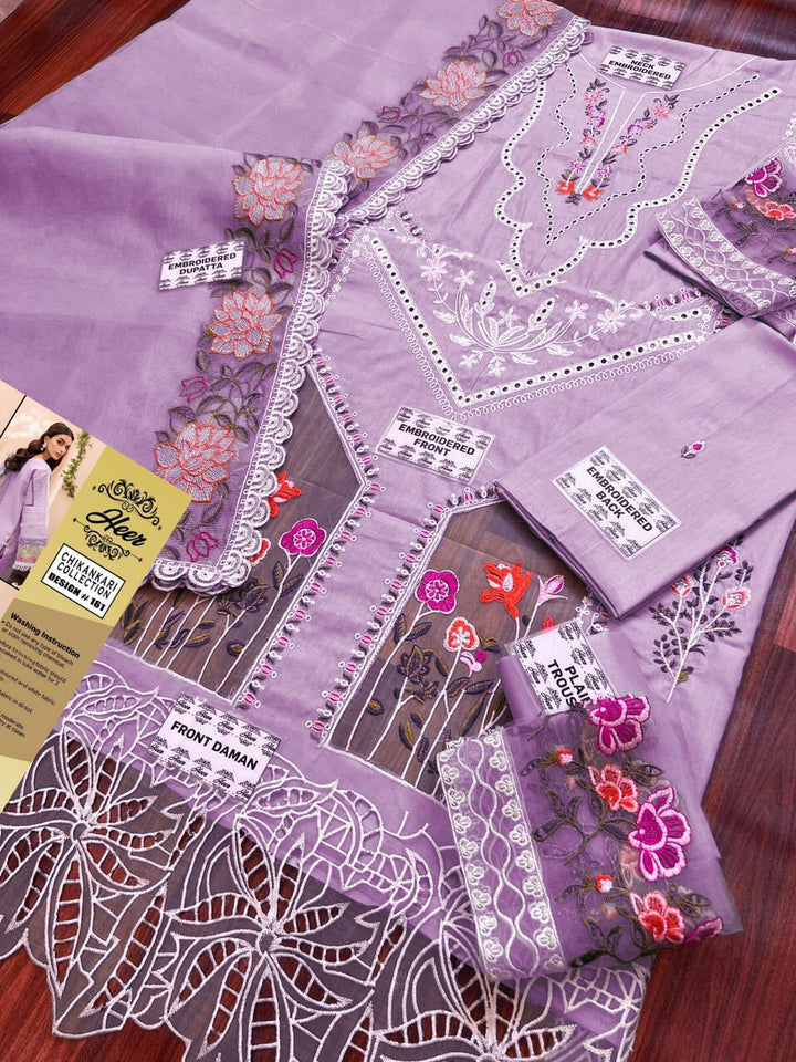 Maryams Cotton Suit-Cotton Suits-Replica Zone