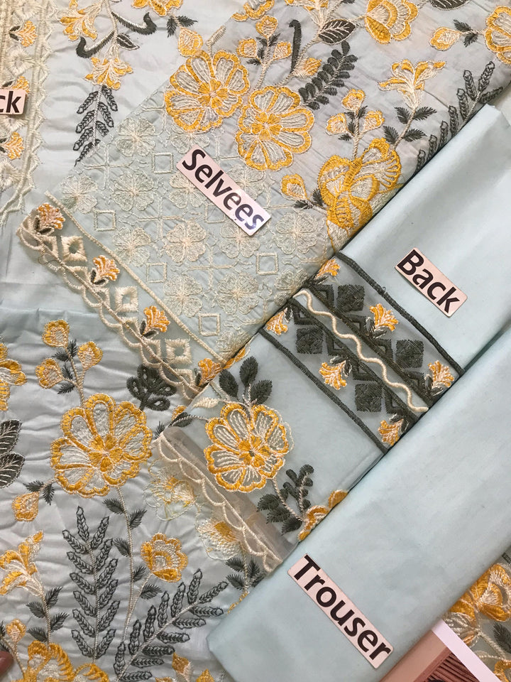 Maryams Cotton Suit-Cotton Suits-Replica Zone