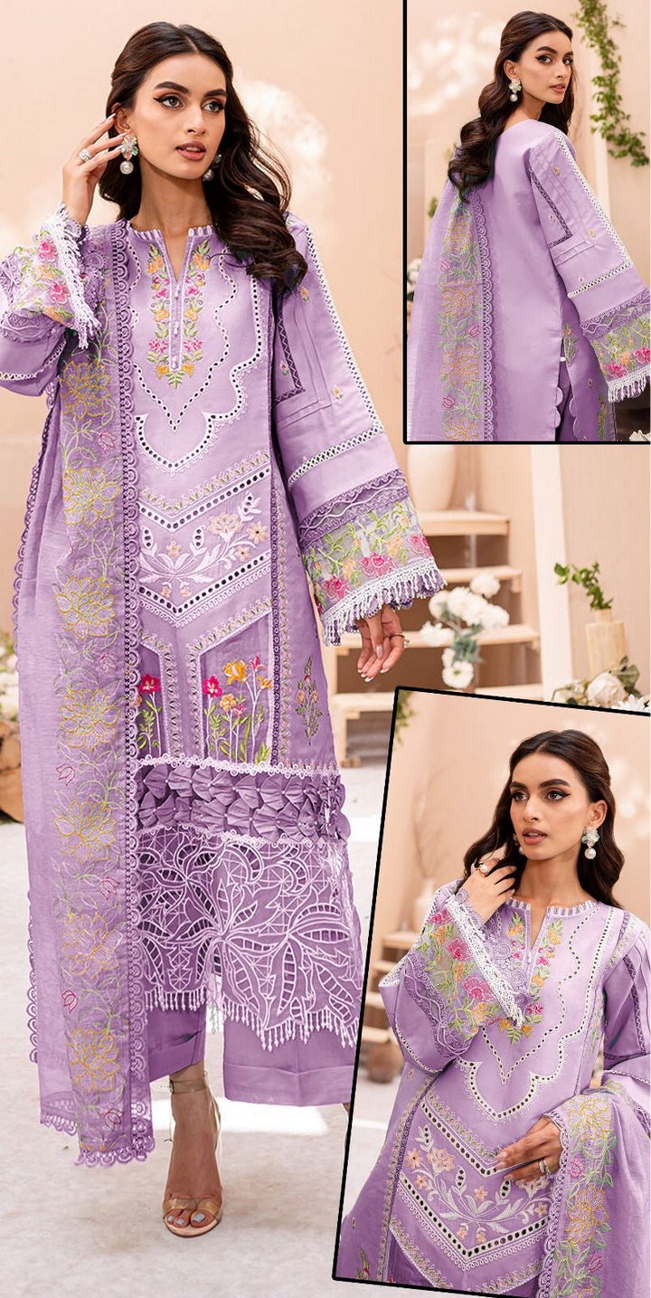 Maryams Cotton Suit-Cotton Suits-Replica Zone