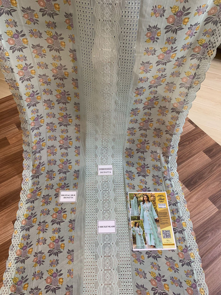 Maryams Lawn Suit-Lawn Suits-Replica Zone