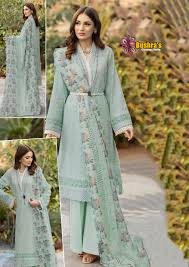 Maryams Lawn Suit-Lawn Suits-Replica Zone