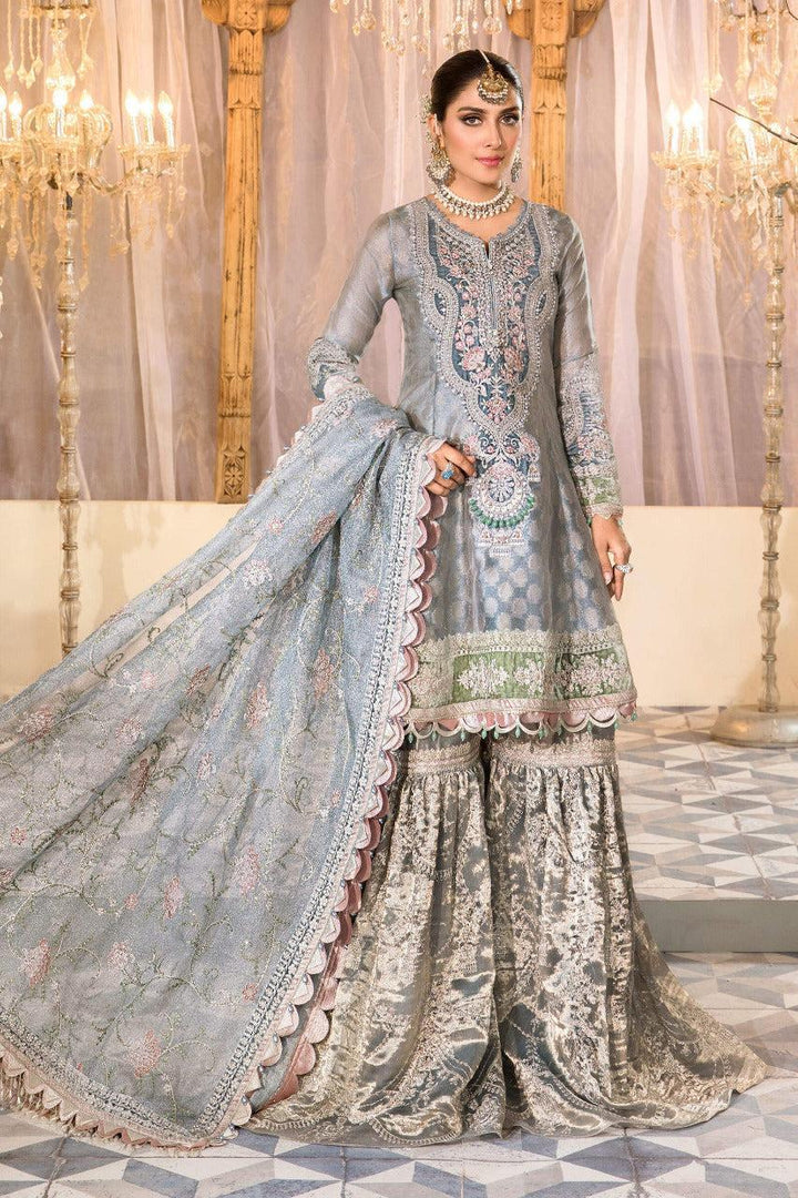 Maryams Organza Suit-Replica Suits-Replica Zone