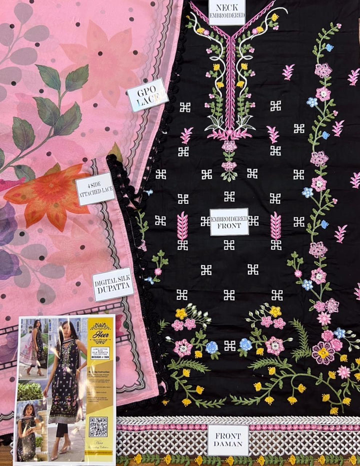 Mina Hassan Cotton Suit-Cotton Suits-Replica Zone