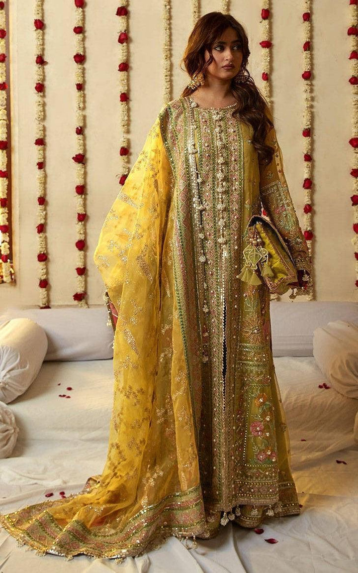Mohsin Naveed Organza Suit-Bridal Suits-Replica Zone