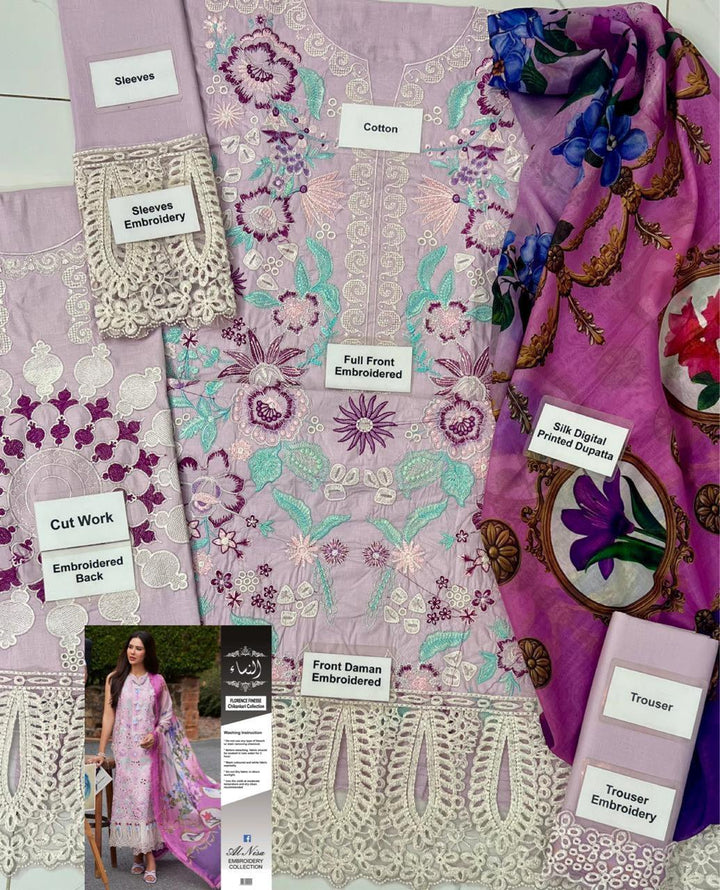 Mushq Cotton Suit-Cotton Suits-Replica Zone