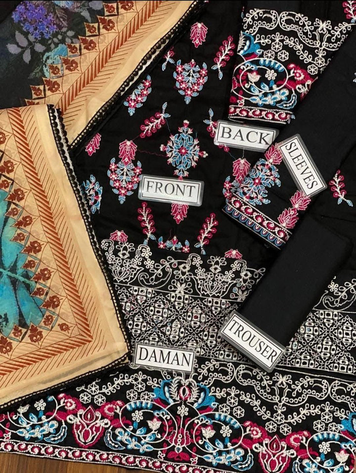 Mushq Cotton Suit-Cotton Suits-Replica Zone