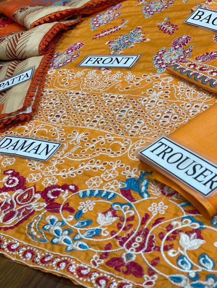 Mushq Cotton Suit-Cotton Suits-Replica Zone