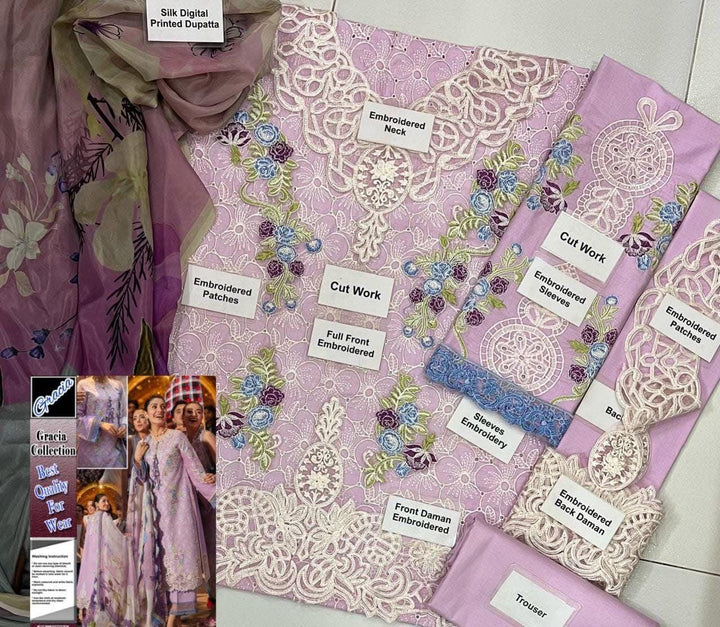 Mushq Lawn Suit-Lawn Suits-Replica Zone