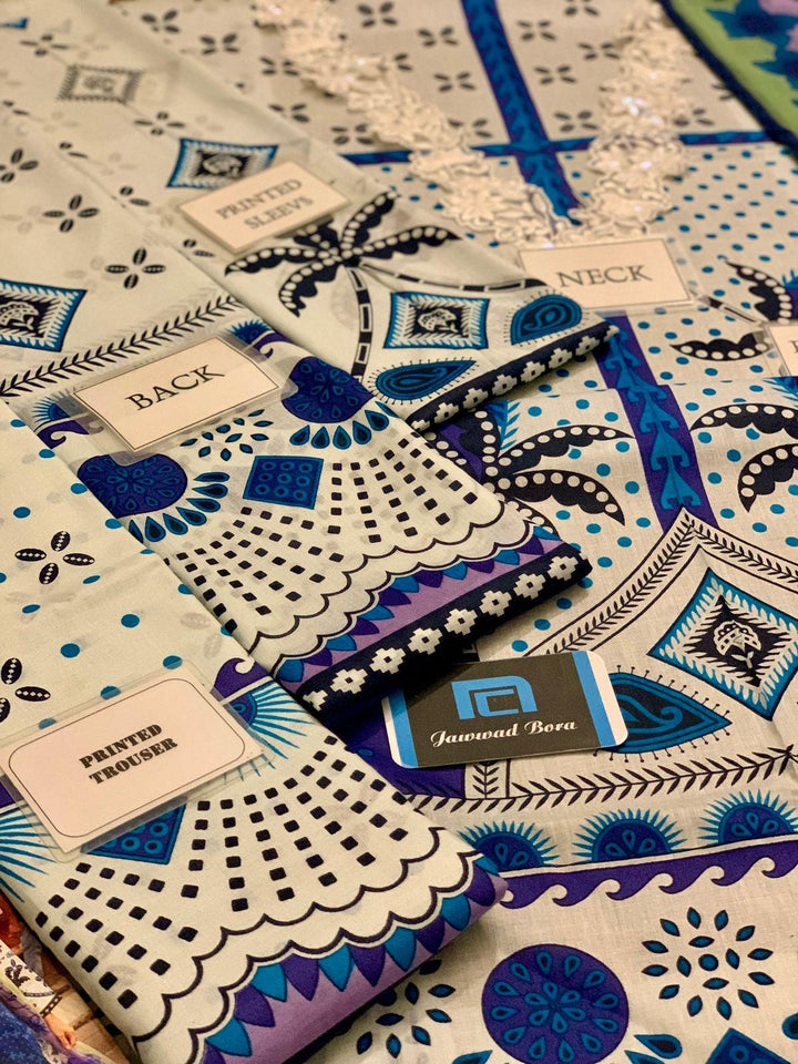 Mushq Lawn Suit-Lawn Suits-Replica Zone