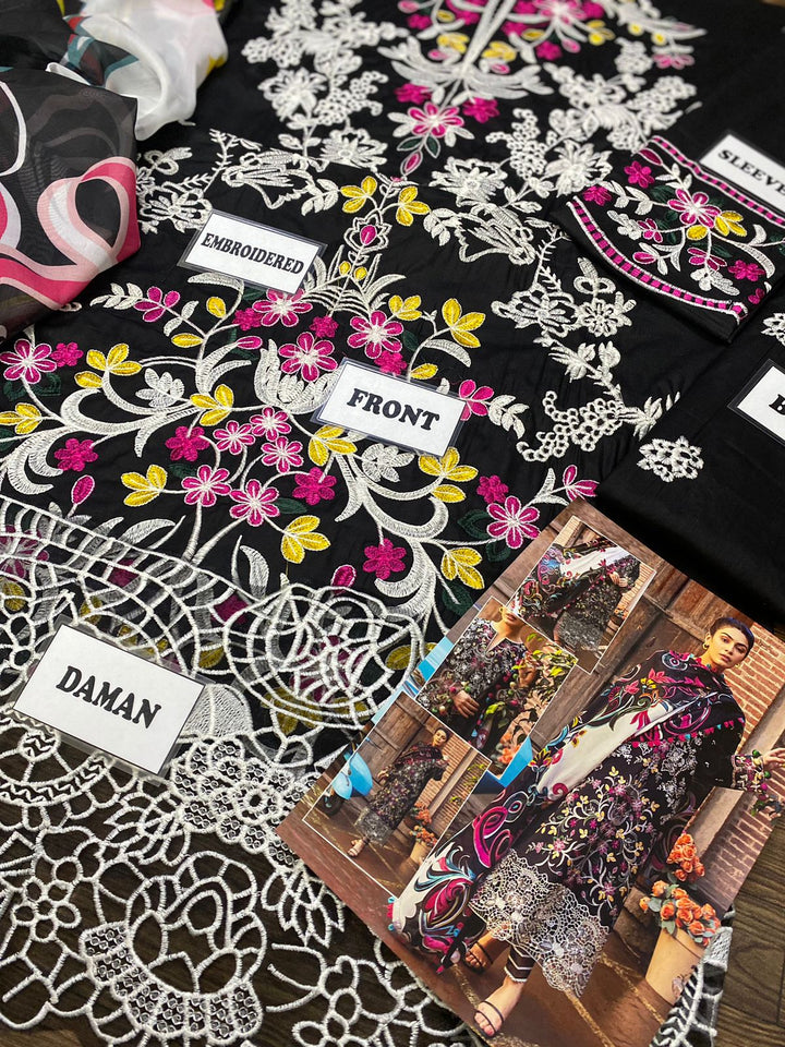 Mushq Lawn Suit-Lawn Suits-Replica Zone