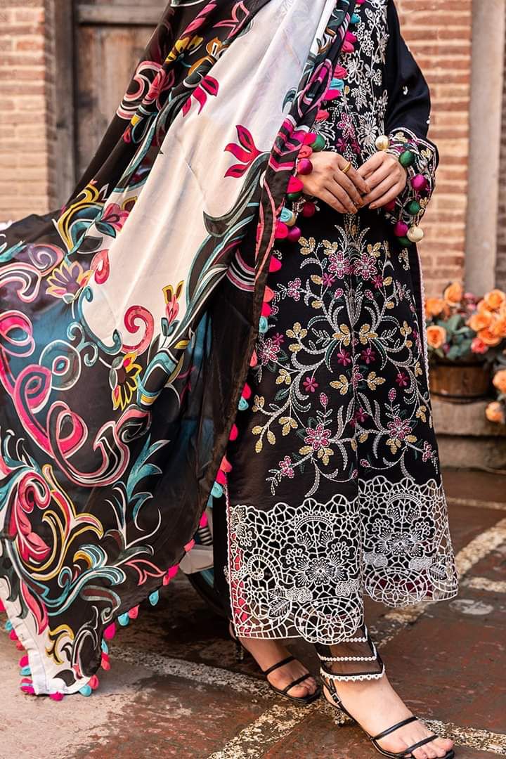 Mushq Lawn Suit-Lawn Suits-Replica Zone