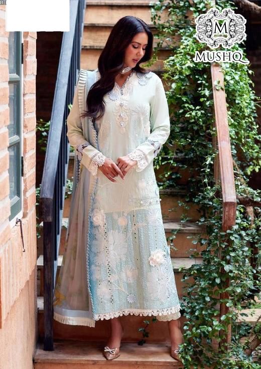 Mushq Lawn Suit-Lawn Suits-Replica Zone