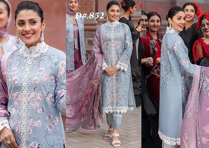 Mushq Lawn Suit-Lawn Suits-Replica Zone