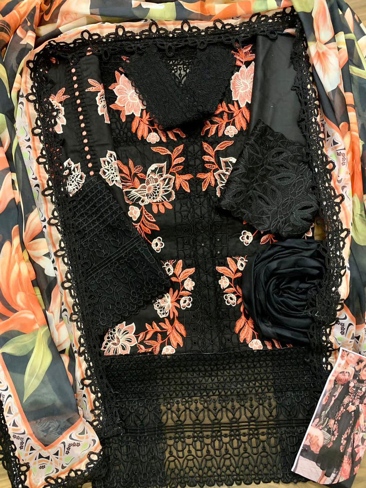 Mushq Lawn Suit-Lawn Suits-Replica Zone