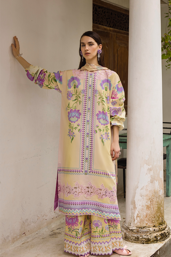 Mushq Lawn Suit-Lawn Suits-Replica Zone