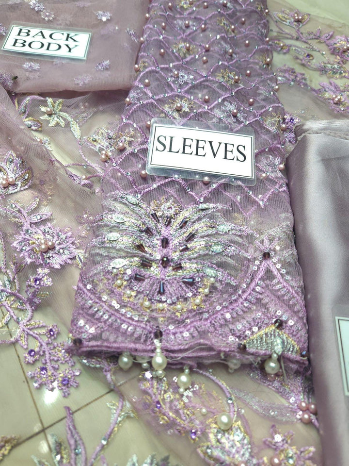Mushq Net Bridal Suit-Bridal Suits-Replica Zone