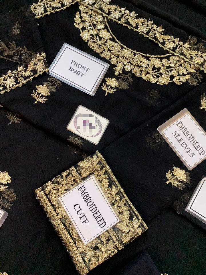 Neels Chiffon Frock-Bridal Suits-Replica Zone