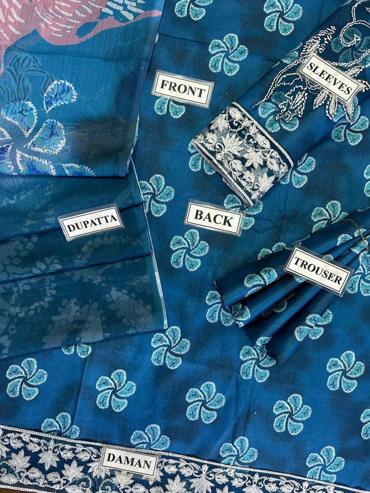 Nishat Lawn Suit-Lawn Suits-Replica Zone