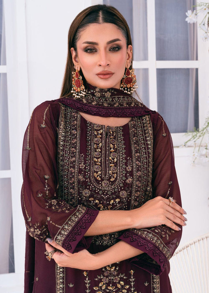 Noorma Kamal Chiffon Suit-Replica Suits-Replica Zone