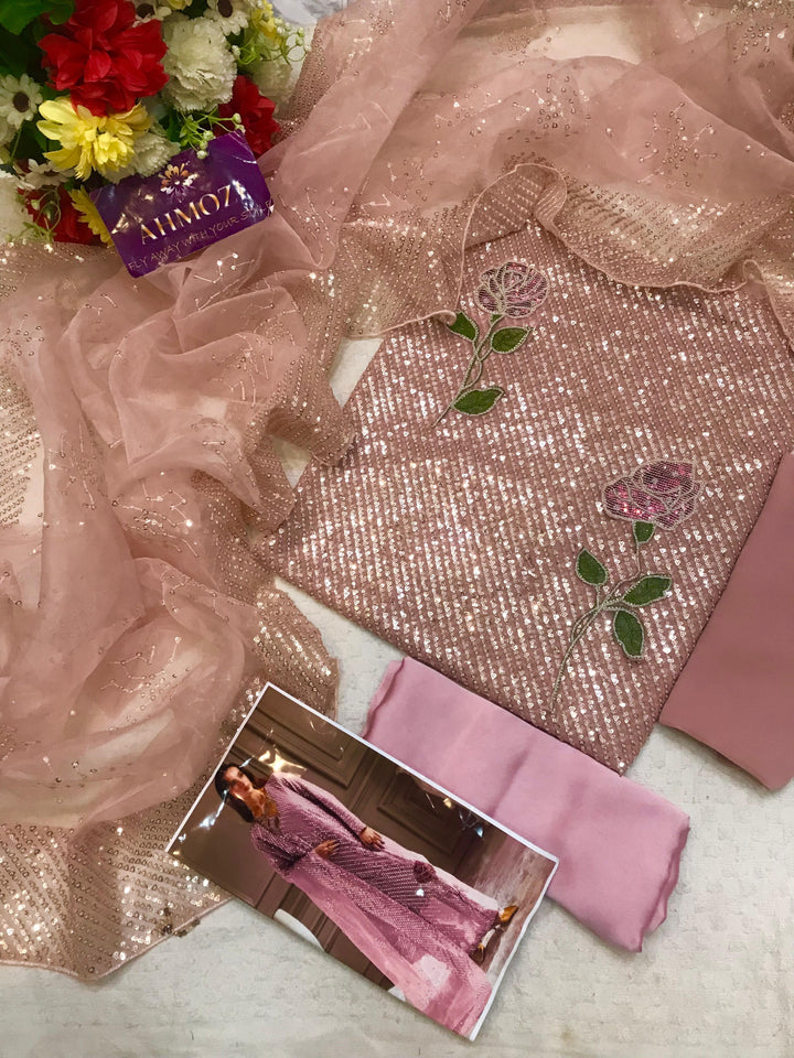 Nureh Chiffon Suit-Replica Suits-Replica Zone
