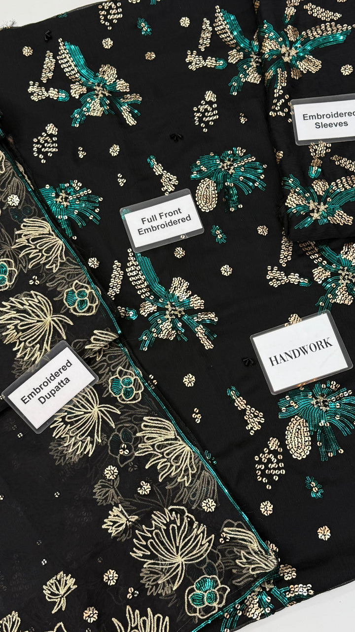 Nureh Chiffon Suit-Replica Suits-Replica Zone