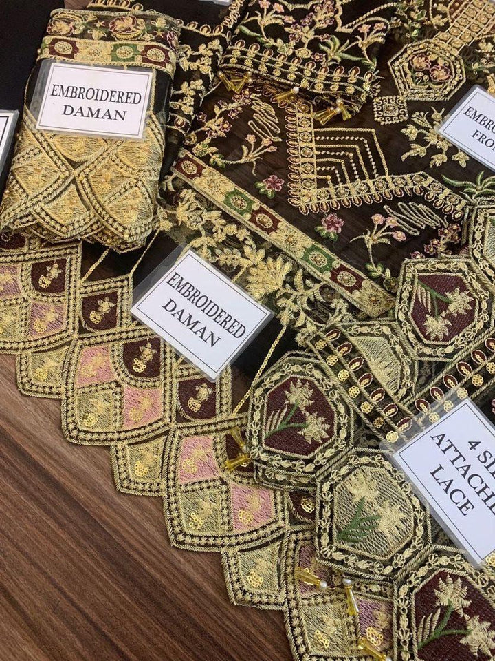 Nureh Chiffon Suit-Replica Suits-Replica Zone