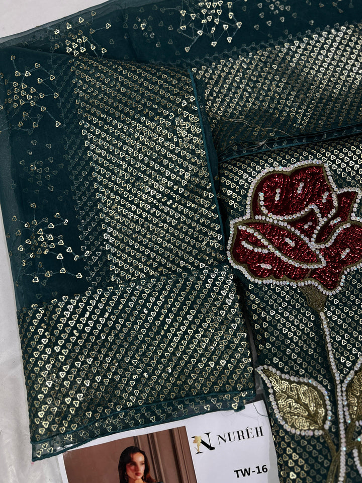 Nureh Chiffon Suit-Replica Suits-Replica Zone