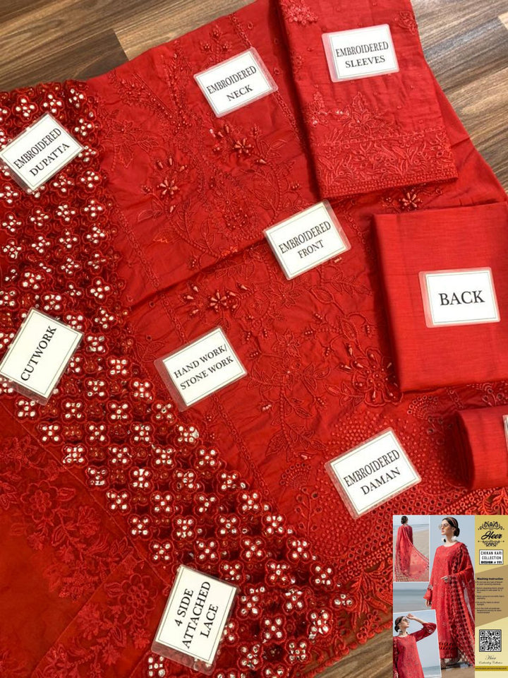 Nureh Cotton Suit-Cotton Suits-Replica Zone
