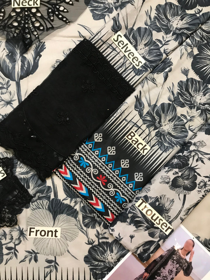 Nureh Lawn Suit-Lawn Suits-Replica Zone