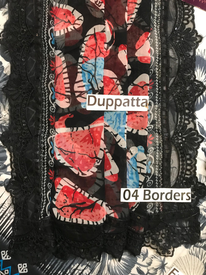 Nureh Lawn Suit-Lawn Suits-Replica Zone