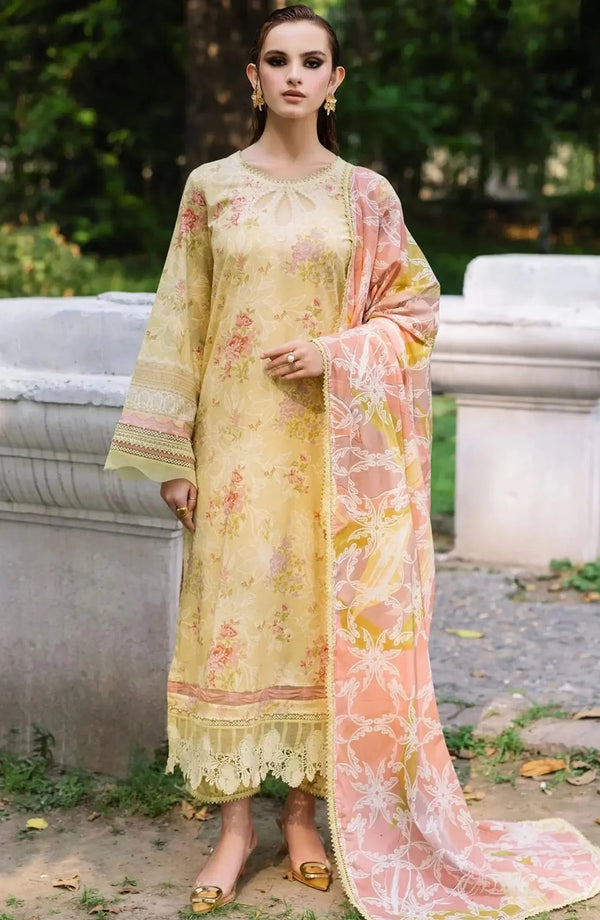 Nureh Lawn Suit-Lawn Suits-Replica Zone