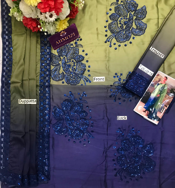 Nureh Silk Suit-Replica Suits-Replica Zone