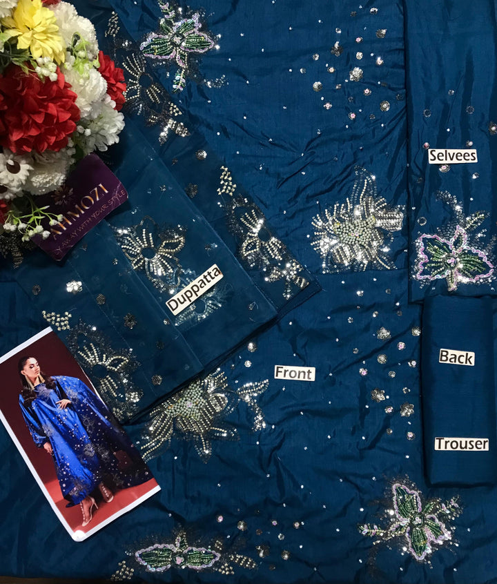 Nureh Silk Suit-Replica Suits-Replica Zone